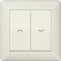 Jung AS 590-5 P Light Switch Ivory thermoset plastic (AS590-5P)