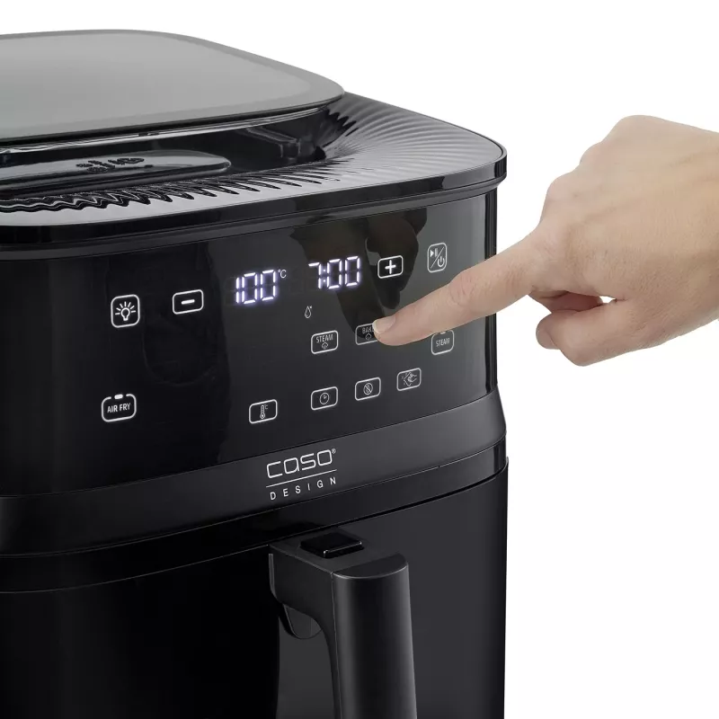 Air fryer Caso Steam and AirFry 700, 1700 W, 7 L, black