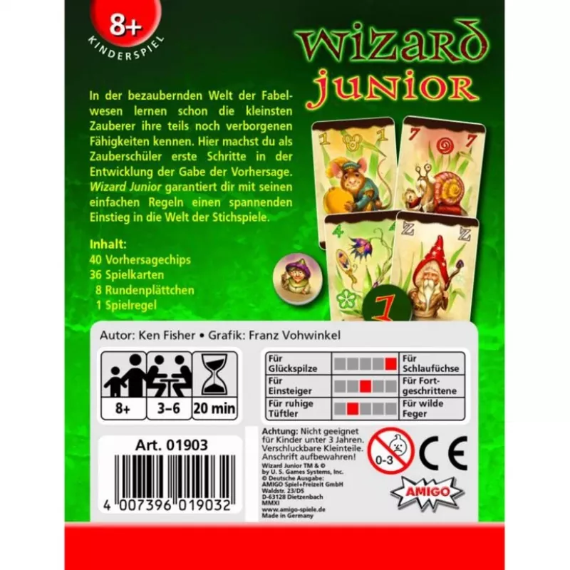Wizard Junior, Card Game