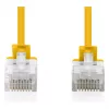 Patch cable CAT6 U-UTP slim, DIGITUS DK-1618-010S-Y, 1 m, yellow