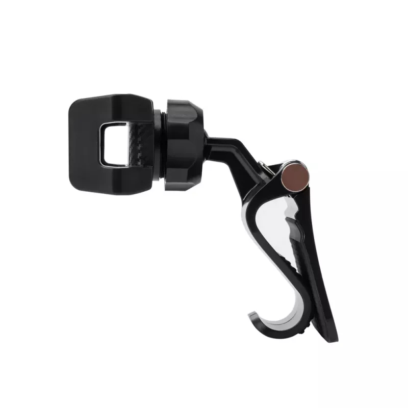 Phone holder Tellur TLL171261 — universal compact adjustable-angle car and desk mount, black