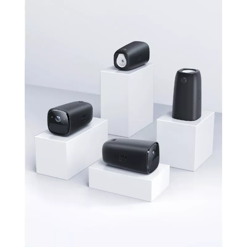 Cover Eufy T8711111 Outdoor Black 2 pcs