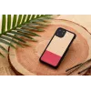 Smartphone case man and wood for iPhone 11 Pro Max — black protective cover