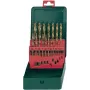Drill bit set Metabo 627156000 — HSS, TiN coated, 19 pieces
