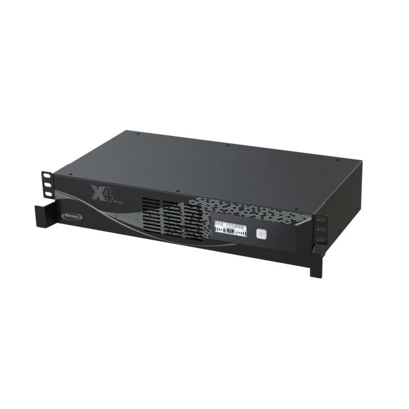 Uninterruptible Power Supply UPS Infosec X4 1000 RM Plus 1 kVA 600 W 10 AC outlets