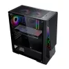 Case | GOLDEN TIGER | Supported motherboard form factors ATX/micro ATX | Black | Midi Tower | Buffalo M730i | BUFFALOM730I