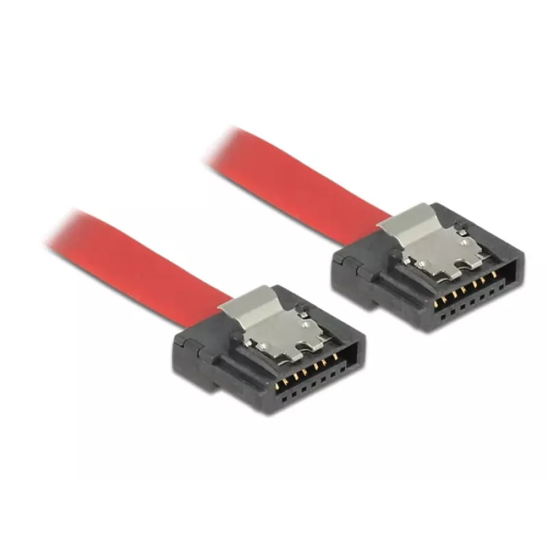 SATA Cable DeLOCK 0.3m SATA III 7-pin Red