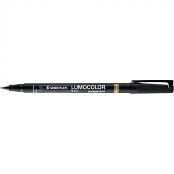 Permanent Marker Bullet Tip Staedtler 313-2 Black 10 pcs