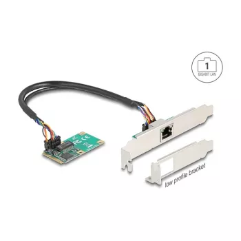 DeLOCK 95268 Internal RJ-45 Adapter Mini PCI Express 2.5 Gbit/s