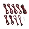 CableMod PRO Series ModMesh C-Series RMi & RMx Cable Kit - Stromkabelkit - geformt - Blood Red (CM-PCSR-FKIT-NKBR-R)
