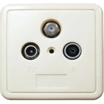 Antenna socket ShiverPeaks 83905-10DCSETL for BK and SAT connections