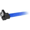 SATA Cable Sharkoon SATA 3 0.3m 7-pin Black Blue