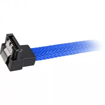 SATA Cable Sharkoon SATA 3 0.3m 7-pin Black Blue