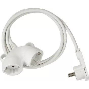 Power Extension Brennenstuhl 1161820220 10m 2 AC Outlets White