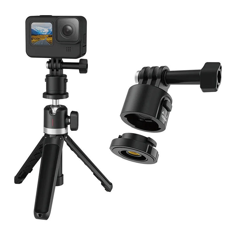 Quick release mount Telesin CQM-001 for action cameras — detachable mounting base