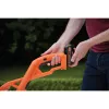 Black & Decker ST1823 18V Cordless Grass Trimmer with 28cm Cutting Width, AFS Line Feed, Edging Function and Telescopic Shaft