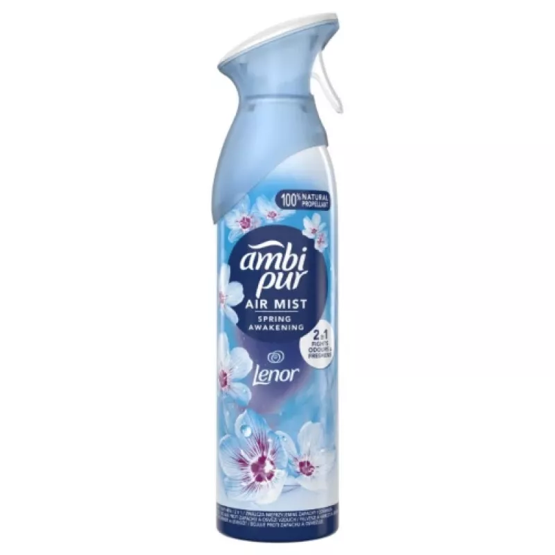 Air freshener spray AMBIPUR Spring Awakening 185 ml — room fragrance refill