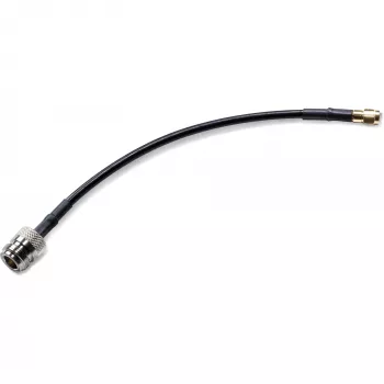 Antenna adapter Lancom Systems AirLancer AN-RPSMA-NJ — RPSMA (male) to N (jack), 200 mm, black
