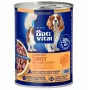 OptiVital can - juicy adult dog dietary pieces with turkey in sauce 415g