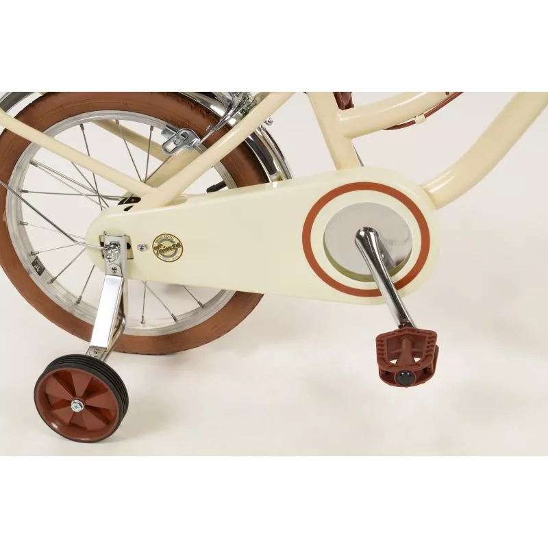 Children's bike Toimsa 16 inch model TOI16231 Vintage Beige — 16 inch wheel, kids bicycle