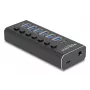 DeLOCK 64326 interface hub USB 3.2 Gen 2 (3.1 Gen 2) Type-C 10000 Mbit/s Black