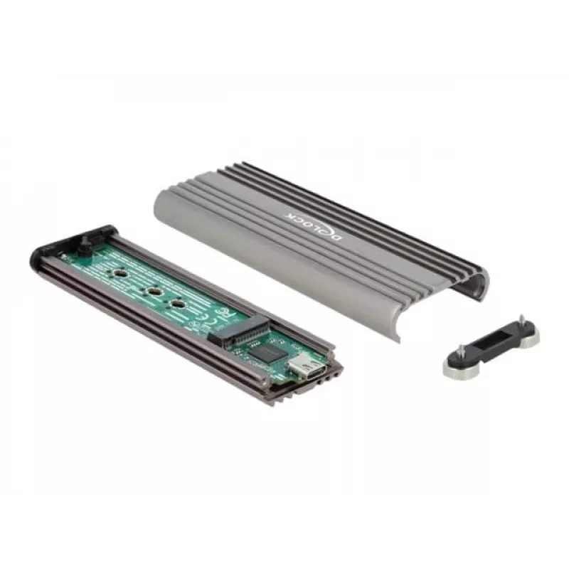 SSD enclosure DeLOCK 42001 Silver M.2