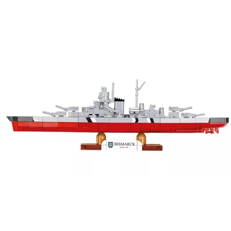 Construction set Cobi Battleship Bismarck model, 590 pieces