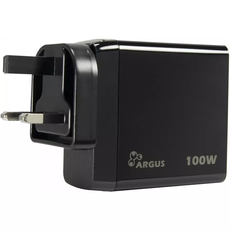 PD Charger INTER-TECH PD-3100 100W USB-C Black fast power adapter