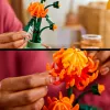 LEGO Icons Chrysanthemum Flower Building Set Creative Model Kit for Adults to Build Artificial Plant Gift for Women Men Her or Him Home Office De