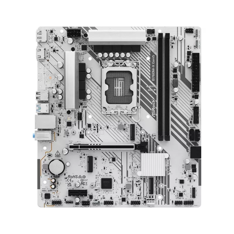 Motherboard ASROCK B760M-X GEN5 mATX for LGA1700, 2× DDR5, DisplayPort & HDMI