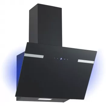 Extractor hood Respekta CH69060SA A + black, charcoal filter, 60 dB