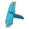 Mopping system Leifheit Clean Twist Mop Ergo mobile, single-tank, blue, with mop and castor wheels