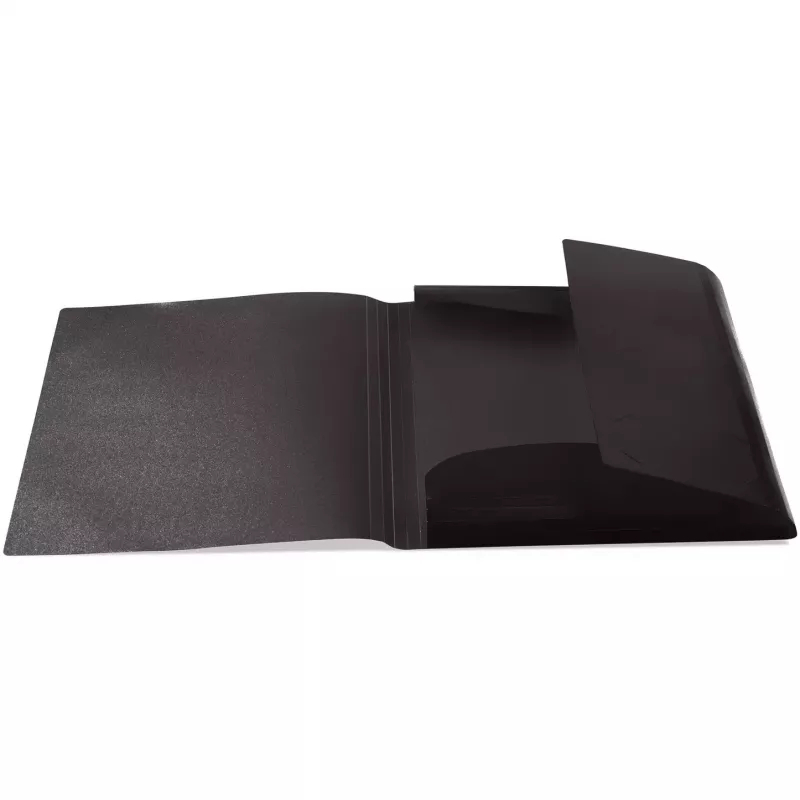 Folder Polypropylene (PP) HERMA 19501 A4 Black Translucent