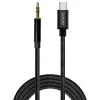 Audio Cable Savio CL-187 1m Black Male to Male
