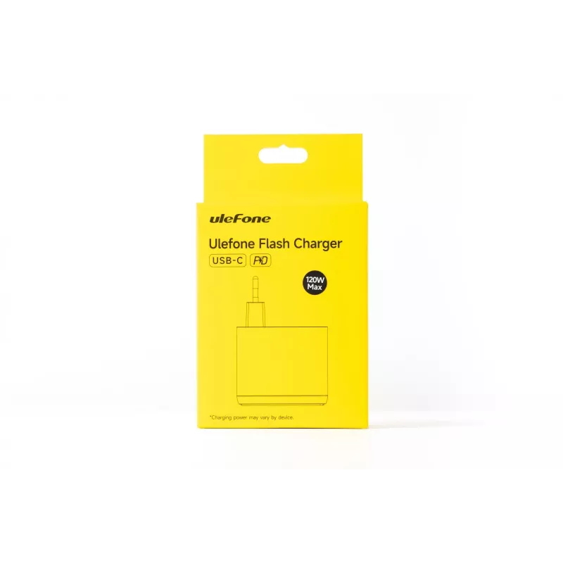 Charger UleFone UF-CHAR-120WR 120W 20V 6A White — USB power adapter for portable devices
