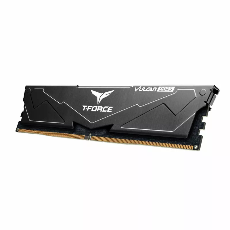T-FORCE Vulcan - DDR5 - Kit - 32 GB: 2 x 16 GB - DIMM 288-PIN - 3000 MHz / PC5-48000 - CL30 - 1.35 V - unbuffered - on-die ECC - Black (FLBD532G6000HC30DC01)