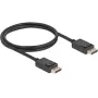 DisplayPort cable DeLOCK 81174 1 m Black DisplayPort to DisplayPort