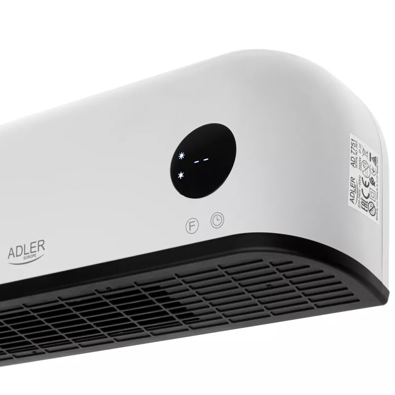 Adler AD 7751 air curtain Black, White 2000 W