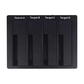 Delock USB 3.0 Dockingstation für 4 x SATA HDD / SSD mit Klon Funktion (64063)