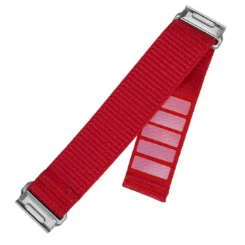 Replacement 22mm Nylon Strap FIXED for Garmin QuickFit 160–210 mm Red