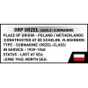 Building set Cobi ORP Orzeł 193 blocks assembly model ship