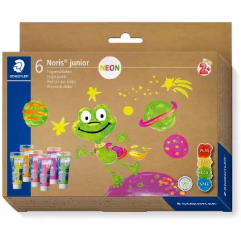 STAEDTLER Finger Paint NJ Neon 6-piece Case (8816F C6)