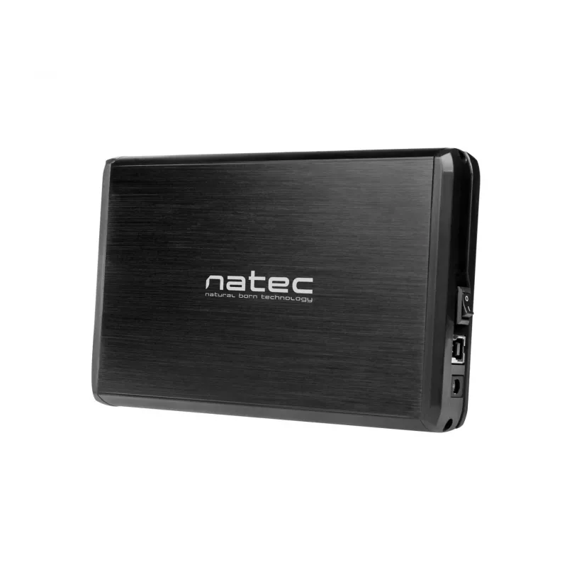 NATEC NKZ-0448 RHINO External USB 3.0 enclosure for 3.5inch SATA HDDs black aluminum