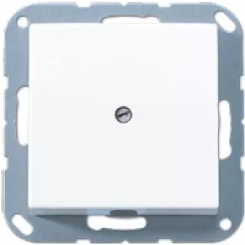 Socket outlet JUNG A 590 A WW — white duroplast housing, input diameter 1.3 cm
