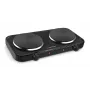 Countertop electric hob ESPERANZA EKH010K — 2-zone black, 155 mm, 2000 W, rotary controls