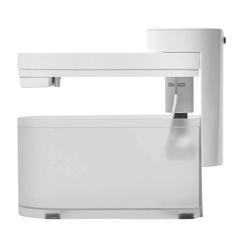 Automatic pet waterer Catlink Pure 3 AI — universal feeder/waterer, 2.3 L, ABS, battery 5 Ah, 30 dB, white