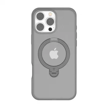 Clear case Torras for iPhone 16 Pro — UPRO OSTAND SPIN SERIES, slim lightweight transparent protective cover