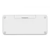 Logitech Multi-Device K380 - Keyboard - Wireless - Bluetooth 3.0 - German - Off-White