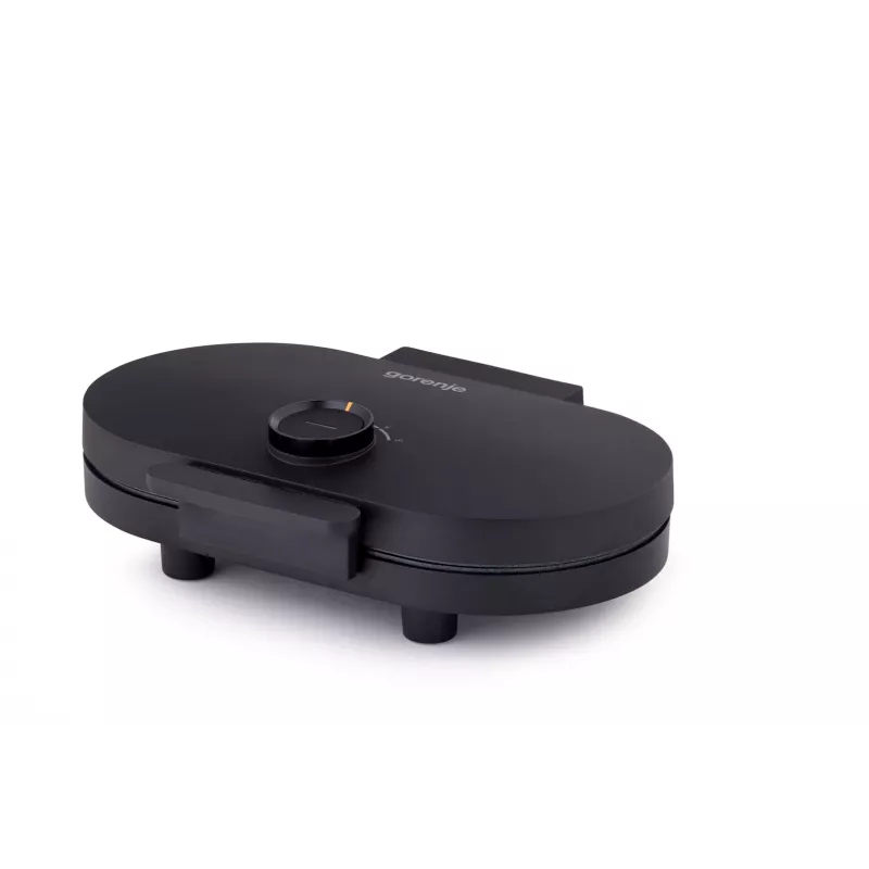 Waffle maker GORENJE WM1200B black, 1200 W