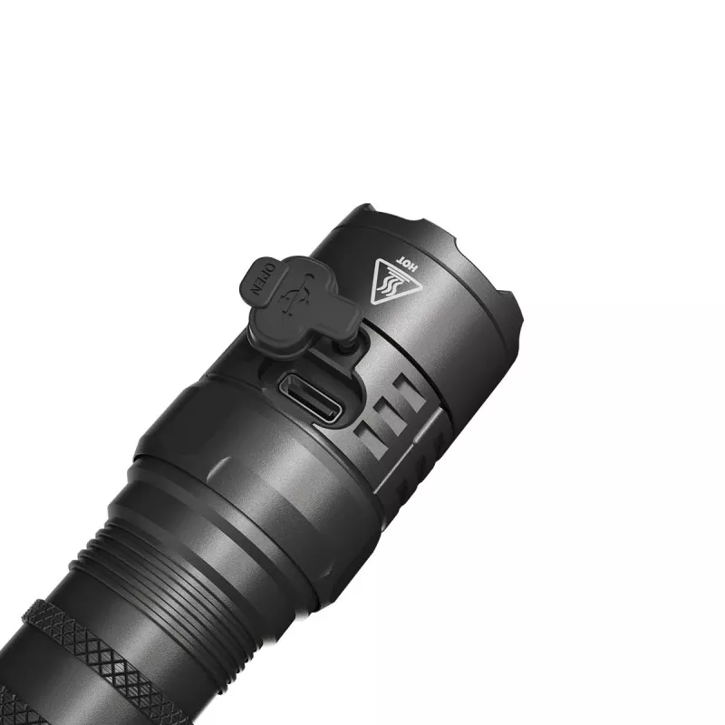 Tactical flashlight Nitecore P23i 3000 lm Black Aluminium IP68